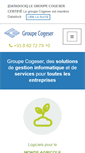 Mobile Screenshot of groupe-cogeser.fr